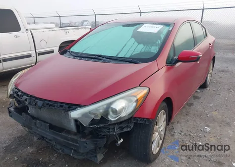 2014 Kia Forte Lx из США, поврежденный, VIN KNAFX4A67E5137430